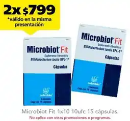 Farmacia San Pablo Microbiot Fit 1x10 10ufc 15 cápsulas oferta