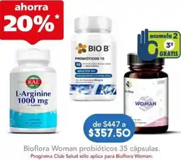 Farmacia San Pablo Bioflora Woman probióticos 35 cápsulas oferta