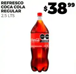 Merco REFRESCO COCA COLA REGULAR 2.5 LTS oferta
