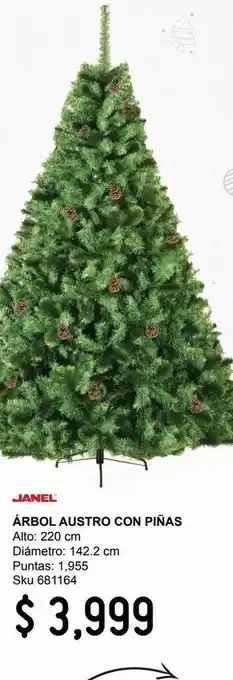 Sodimac Homecenter Árbol austro con piñas oferta