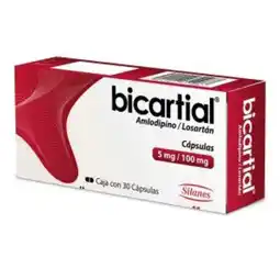 Farmacias Bazar BICARTIAL 5/100MG 30 TABLETAS oferta