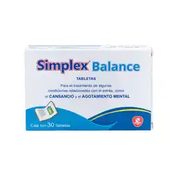 Farmacias YZA Simplex Balance 30 Tabletas oferta