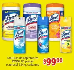 Soriana Híper Lysol 354g oferta
