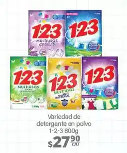 La Comer 123 - variedad de detergente en polvo oferta