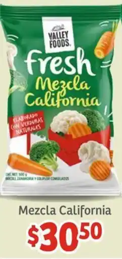Soriana Híper Mezcla California oferta