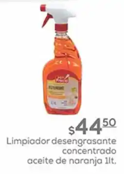 Fresko Limpiador desengrasante concentrado aceite de naranja 1lt. oferta