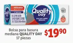 Soriana Híper QUALITY DAY Bolsa para basura oferta