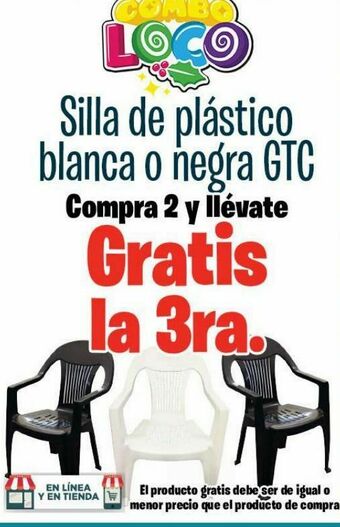 Silla apilable gtc