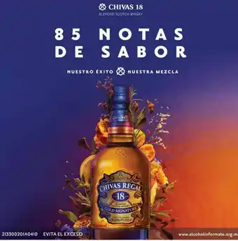 HEB Chivas regal whisky scotch rare old 18anos 750 ml oferta