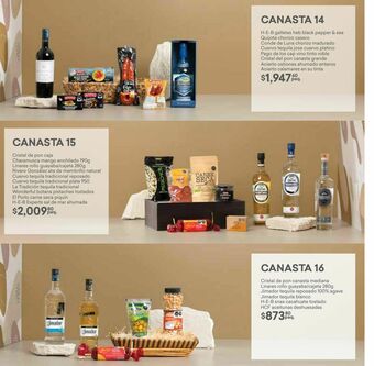 HEB Canasta navideña oferta