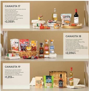 HEB Canasta navideña oferta