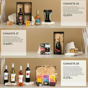 HEB Canastas navideñas oferta