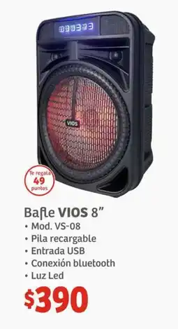 Soriana Híper VIOS Bafle 8" oferta