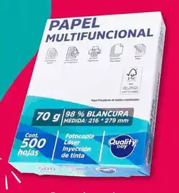 Soriana Híper QUALITY DAY Papel Multifuncional oferta