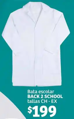 Bata escolar BACK 2 SCHOOL tallas CH - EX