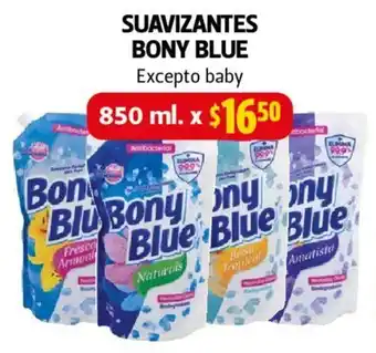 Farmacias Guadalajara Bony Blue suavizantes oferta