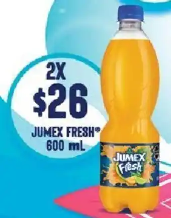 Farmacias Guadalajara JUMEX FRESH oferta