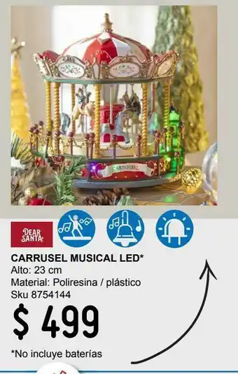 Carrusel musical led*
