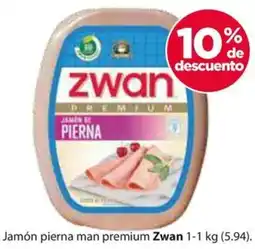 Zorro Zwan jamón pierna man premium oferta