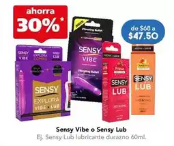 Sensy - lub lubricante durazno