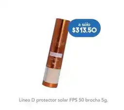 Farmacia San Pablo Linea d - protector solar fps 50 brocha oferta