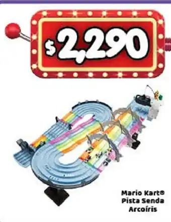 Bodega Aurrerá Mario Kart Pista Senda Arcoíris oferta