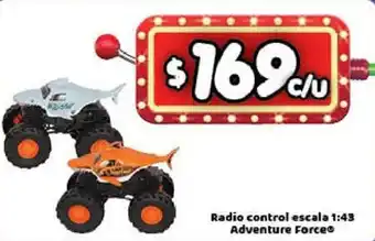 Radio Control Escala 1:43 Aventure Force
