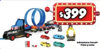 Bodega Aurrerá Adventure Force Pista y Auto oferta