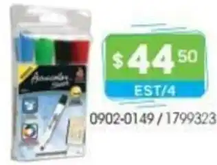 Tony Super Papelerías Acuacolor Sharpie EST/4 oferta