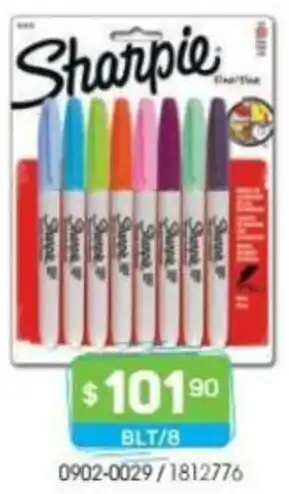 Tony Super Papelerías Sharpie BLT/8 oferta