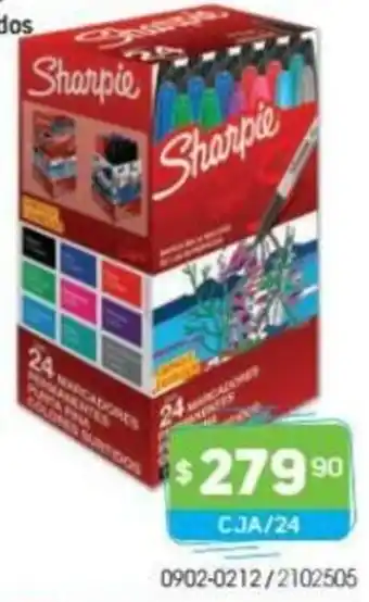 Tony Super Papelerías Sharpie CJA/24 oferta