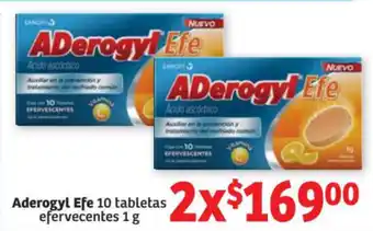 Aderogy Efe 10 Tabletas Efervecentes 1g