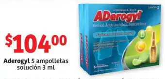 Aderogyl 5 Ampolletas Solución 3ml