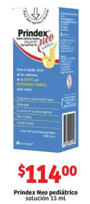 Soriana Mercado Prindex Neo Pediátrico Solución 15ml oferta