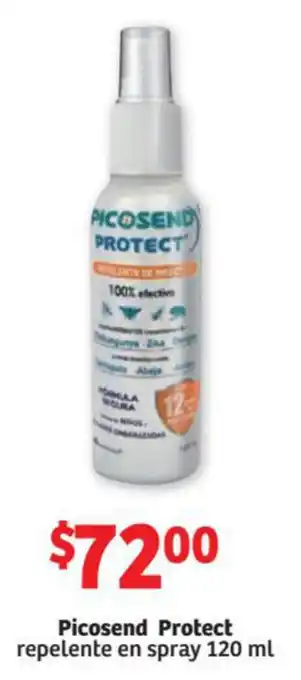 Soriana Mercado Picosend Protect Repelente en Spray 120ml oferta