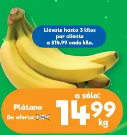 S-Mart Plátano oferta