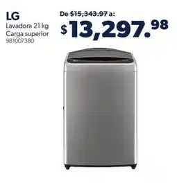 Sam's Club LG Lavadora oferta