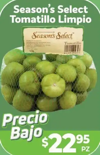 HEB Season's Select Tomatillo Limpio oferta
