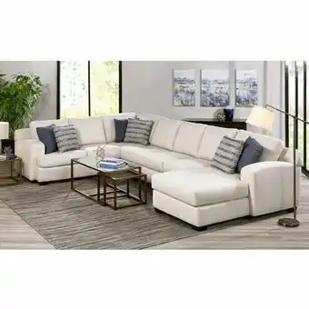 Costco Sofá seccional de tela de 3 piezas Woodford Heights oferta