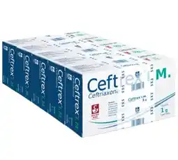 Farmacias Bazar CEFTREX 1GR IM FRASCO AMPULA 5 JERINGAS PACK oferta