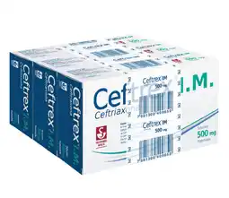 Farmacias Bazar CEFTREX 500MG IM FRASCO AMPULA TRIPACK oferta