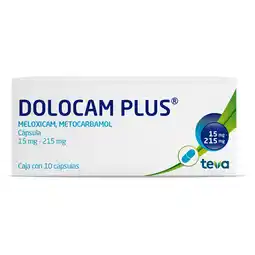 Farmacias Bazar DOLOCAM PLUS 15/215MG CAPSULAS 10 oferta