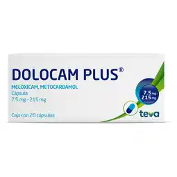 Farmacias Bazar DOLOCAM PLUS 7.5/215MG CAPSULAS 20 oferta