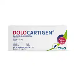 Farmacias Bazar DOLOCARTIGEN 50/15MG 20 CAPSULAS oferta