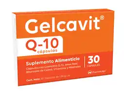 Farmacias Bazar GELCAVIT Q-10 30 CAPSULAS PHARMACAPS oferta