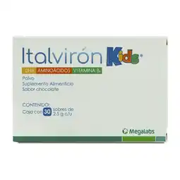 Farmacias Bazar ITALVIRON KIDS 30 SOBRES oferta