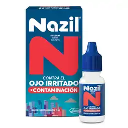 Farmacias Bazar NAZIL OJO IRRITADO GOTAS OFTAMICAS 15ML oferta