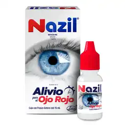 Farmacias Bazar NAZIL OJO ROJO GOTAS OFTALMICAS 15ML oferta