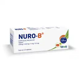 Farmacias Bazar NURO-B 15MG 10 TABLETAS oferta