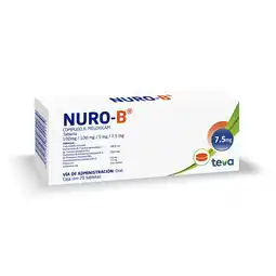 Farmacias Bazar NURO-B 7.5MG 20 TABLETAS oferta
